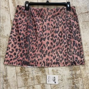Free People sequin skirt